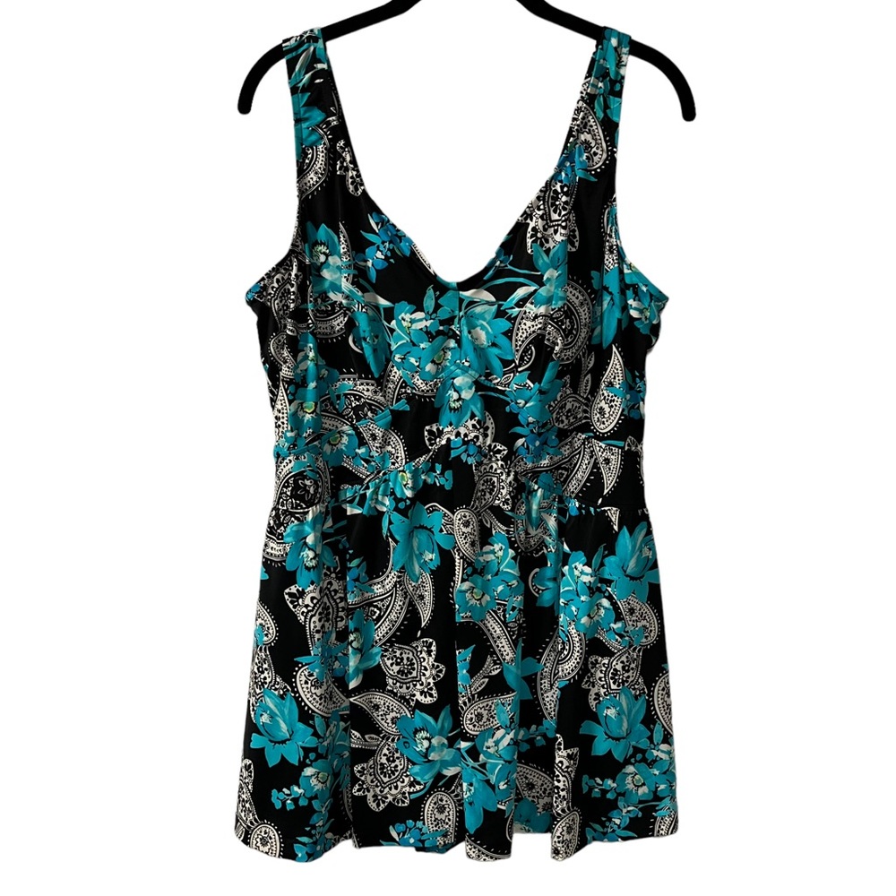 Maxine of Hollywood Plus Size Bathing Suit Size 24W